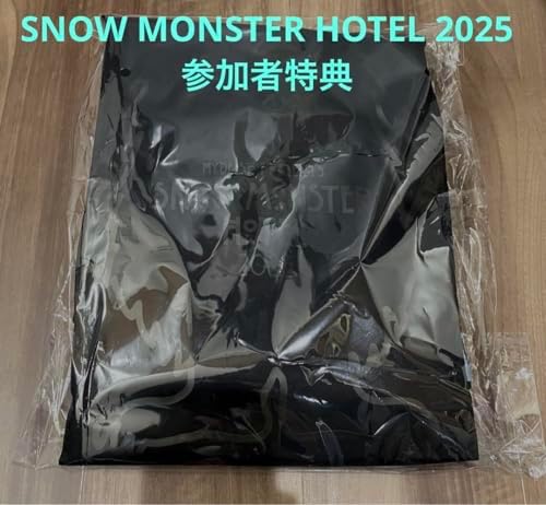 スノーモンスター ホテル　2025 特典　バッグ　リュック HYDE 苗場 スノーモンスター ホテル 2025 特典 バッグ リュック HYDE 苗場
